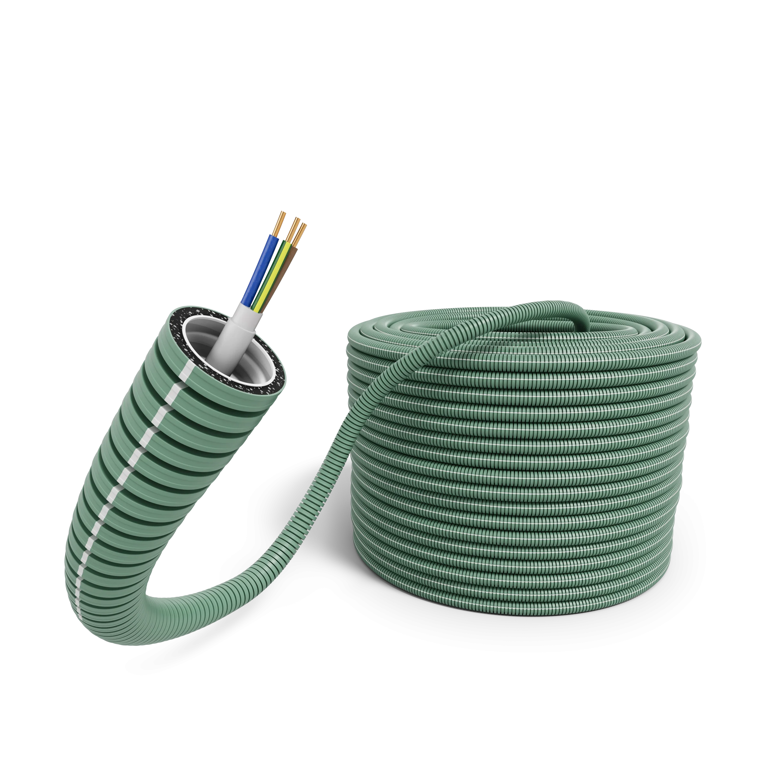 Flexible Conduit 16/EXQ 3G1,5 iCable rPP R100