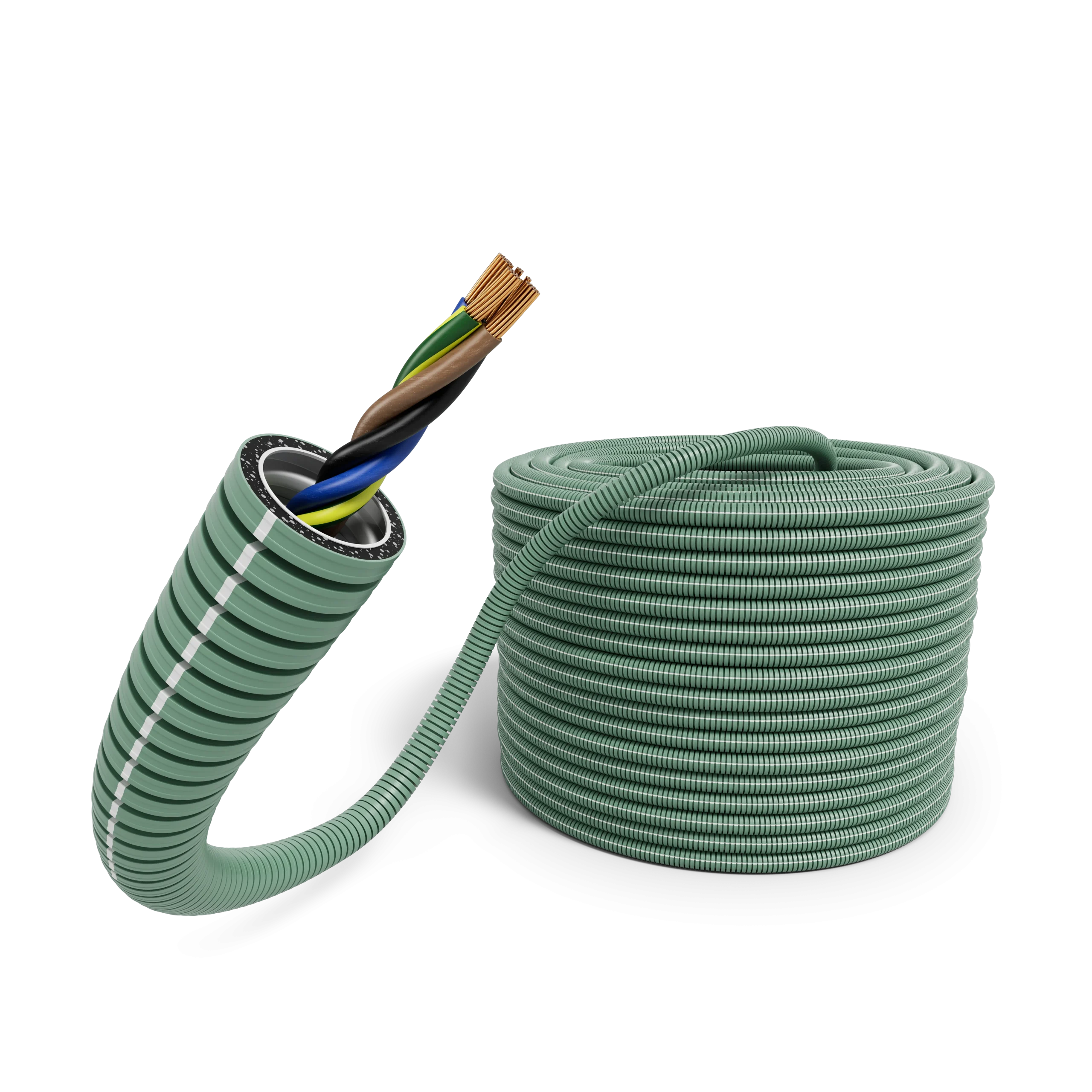 Flexible Conduit 16/FQ-T 4G1,5 iCable rPP R100