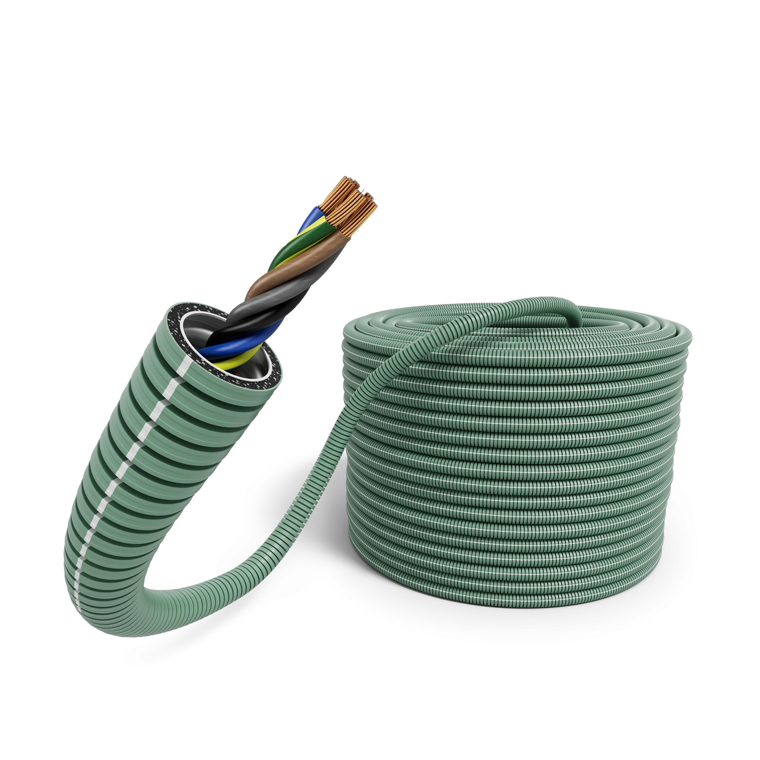 Flexible Conduit 16/FQ-T 5G1,5 iCable rPP R100