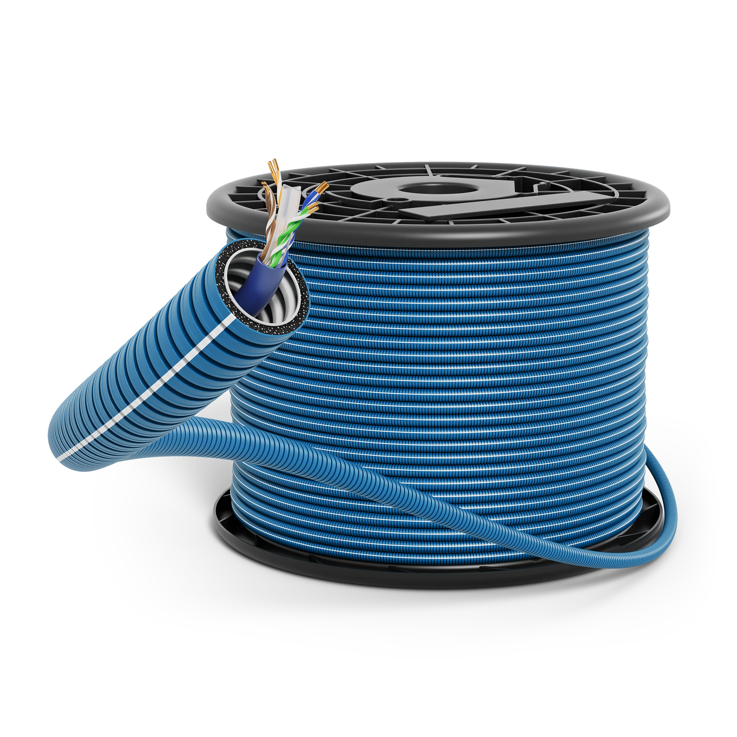 Flexible Conduit 16/U/UTP6A iCable rPP B300